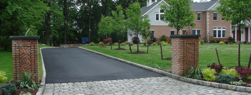 Herringbone Driveway Apron