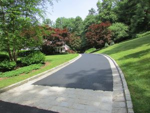 Belgian Block aprons are very popular with homeowners in Westchester, NY. 